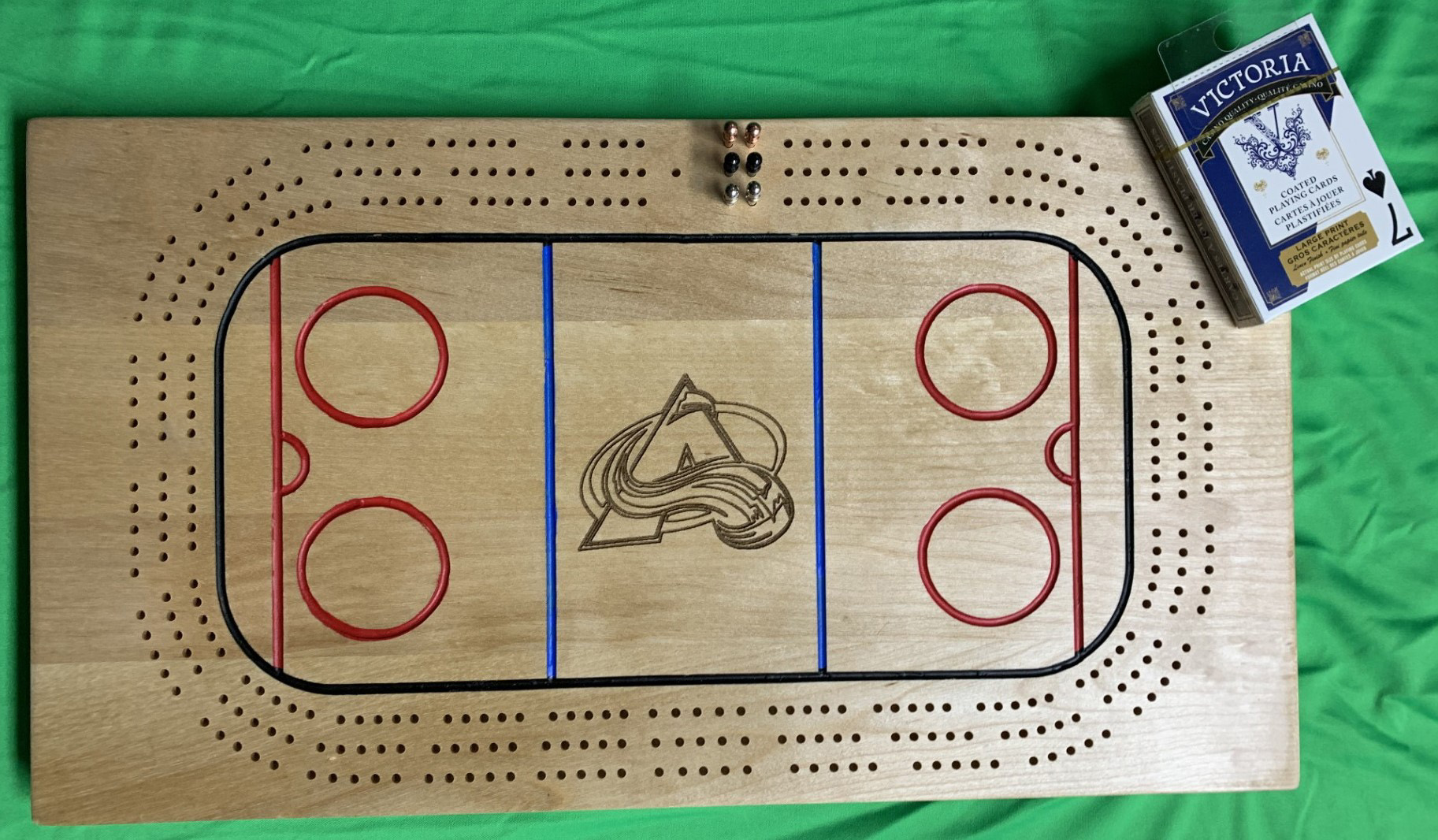 Custom Hockey Team Crib Boards
$65.00 unpainted
$85.00 with paint Your choice of logo